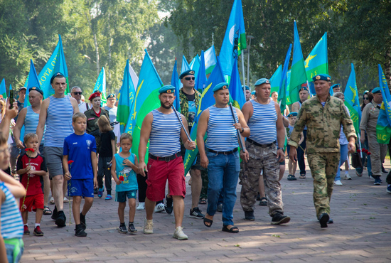 День ВДВ в Новокузнецке